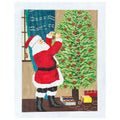 Santa Trimming Tree