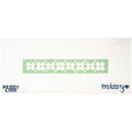 Floral Inverse Key Fob - Green
