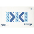 Ikat Sunglasses Case - Blue