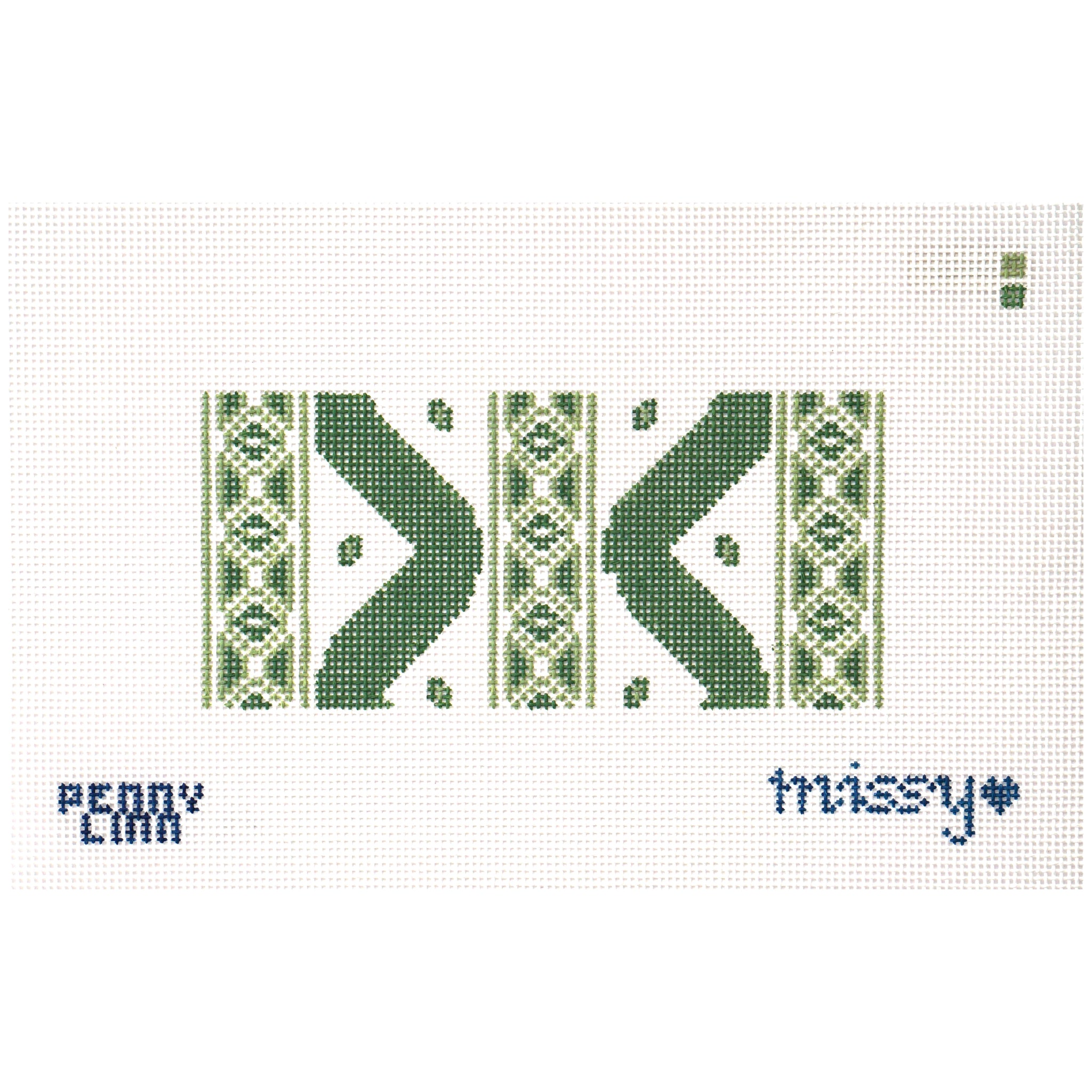 Ikat Sunglasses Case - Green