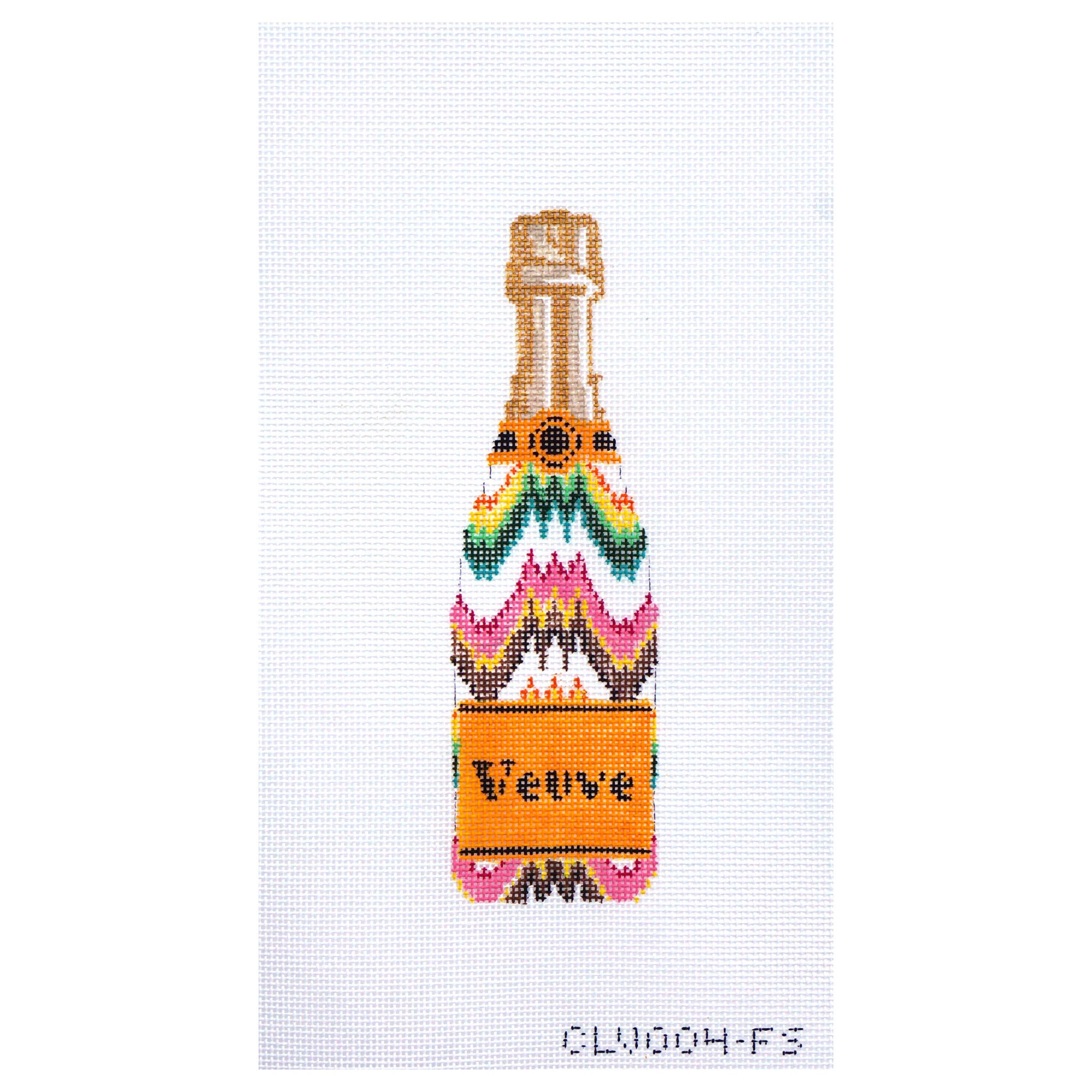 Flame Stitch Champagne
