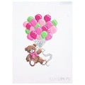 Bear Balloons - Pink