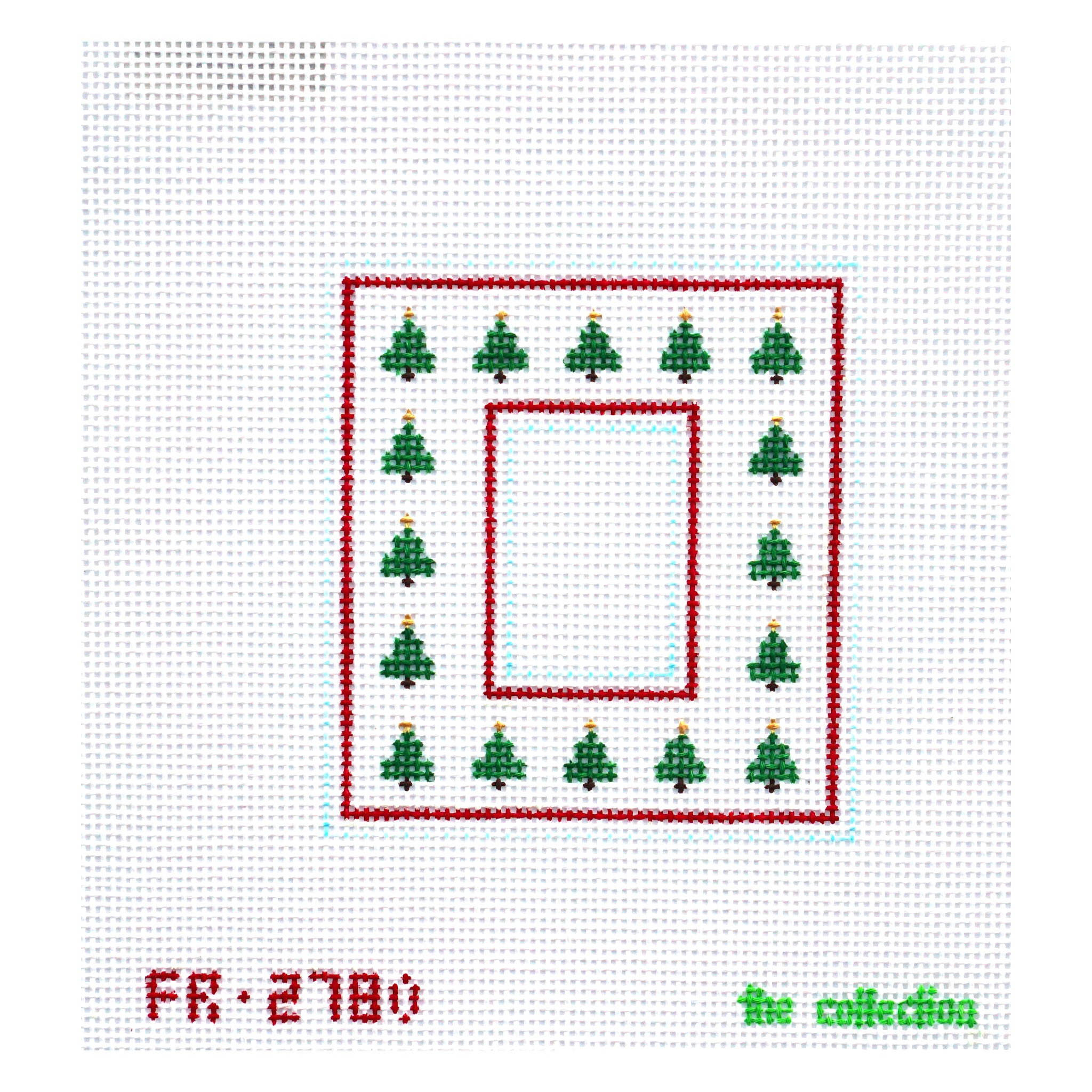 Christmas Trees Frame