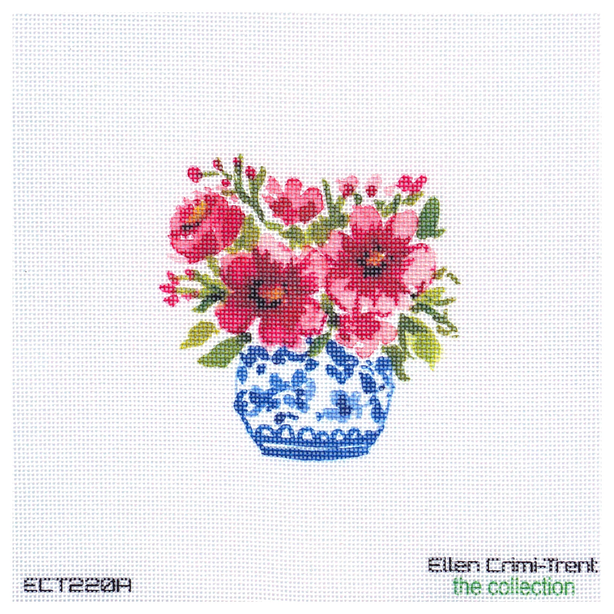 Chinoiserie Pink Flowers