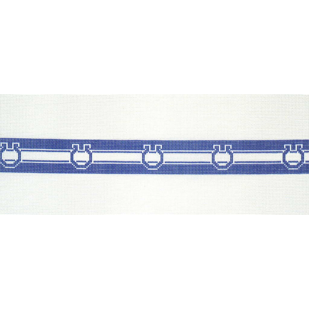 Colts Belt Blue & White Stripe