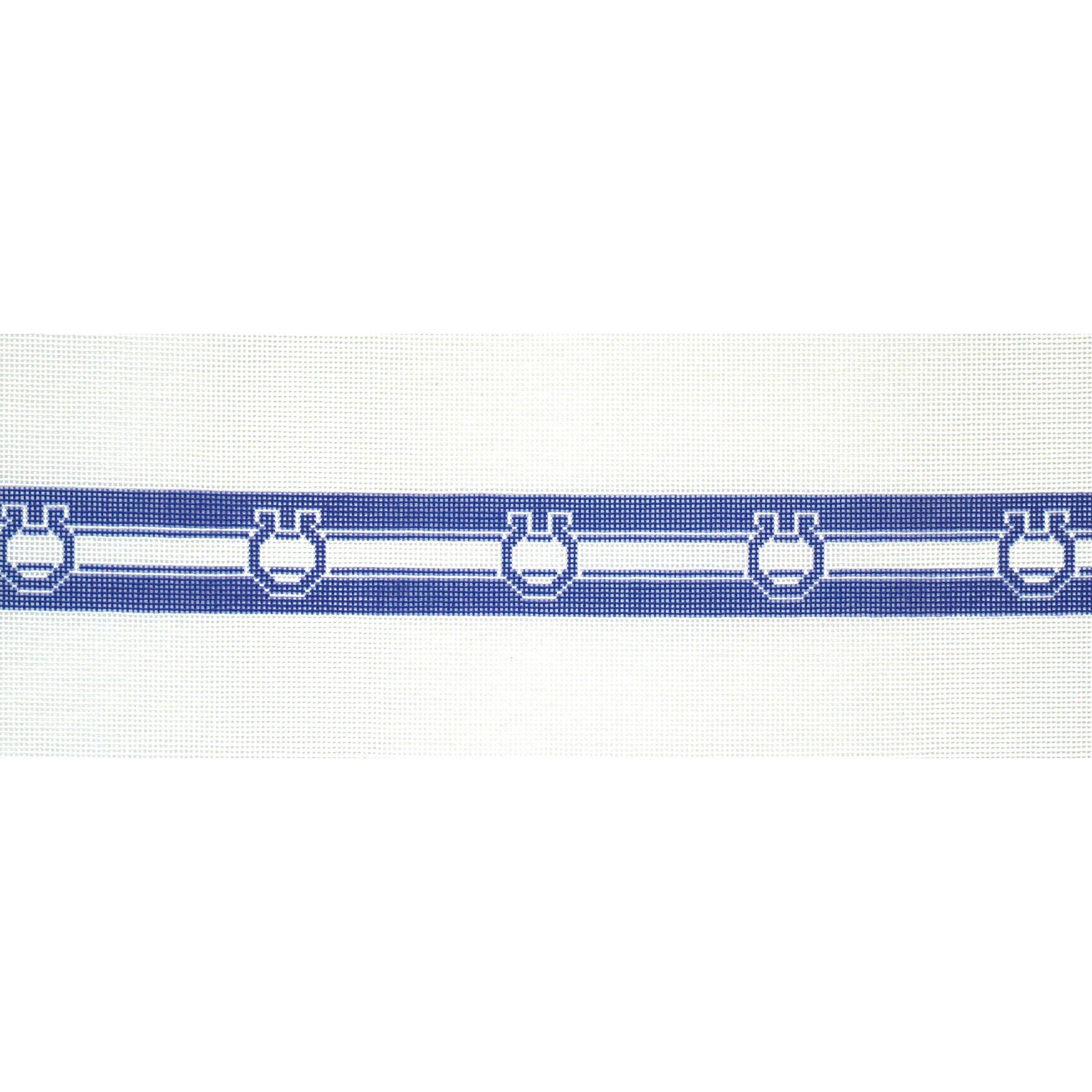 Colts Belt Blue & White Stripe