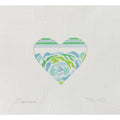 Pastel Heart Blue