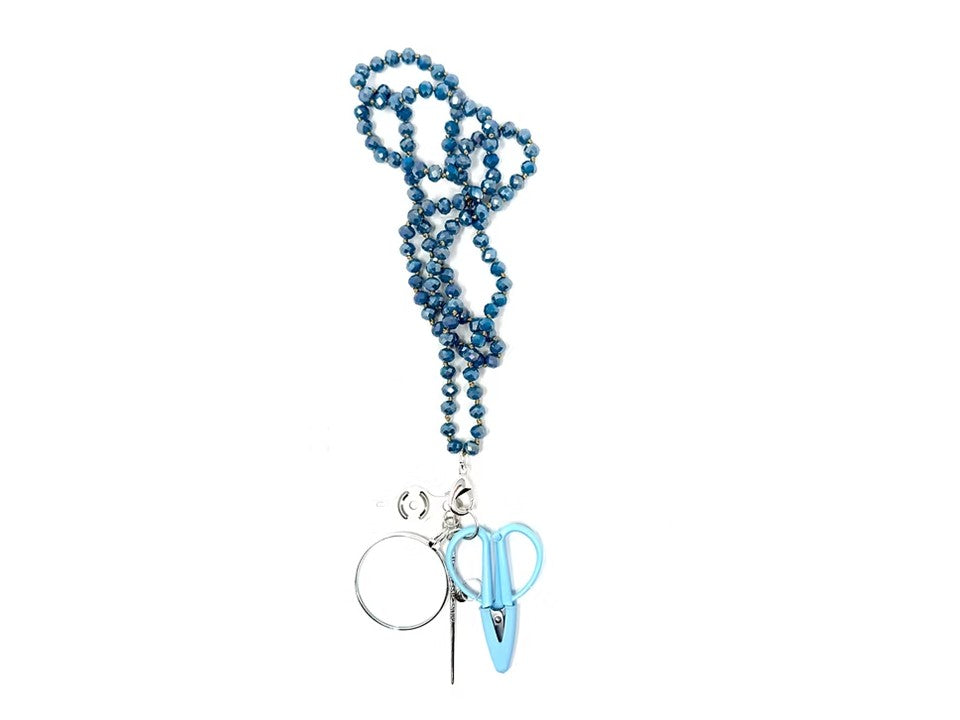 Gemstone Chatelaine  - Deep French Blue