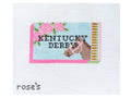 Kentucky Derby Matchbook Canvas