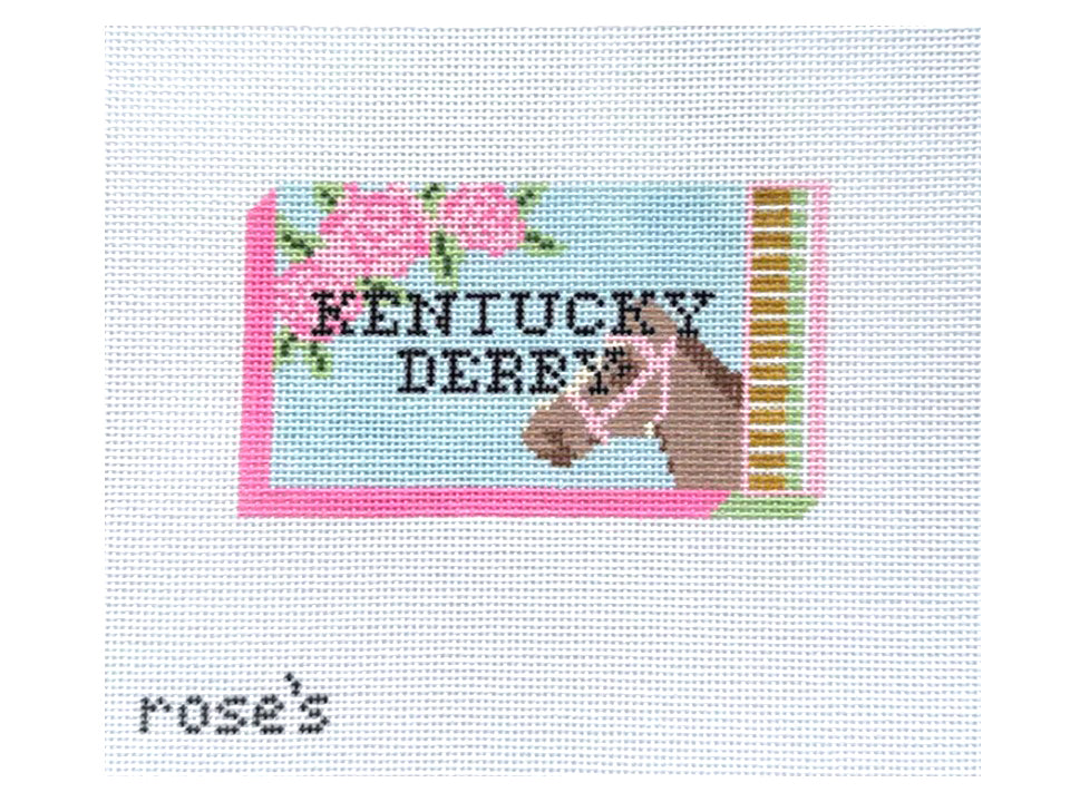 Kentucky Derby Matchbook Canvas