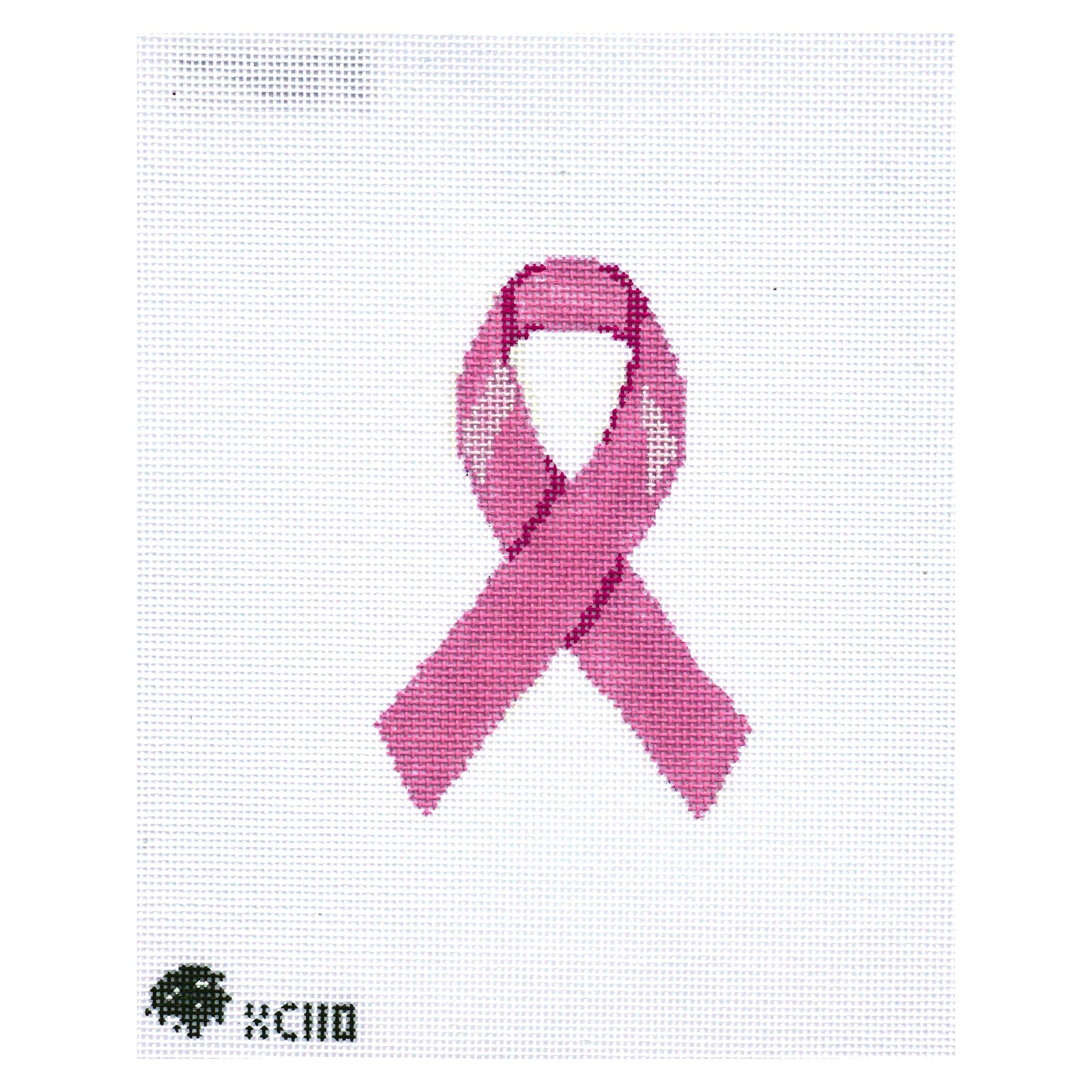 Breast Cancer Ribbon – The Proper Stitch