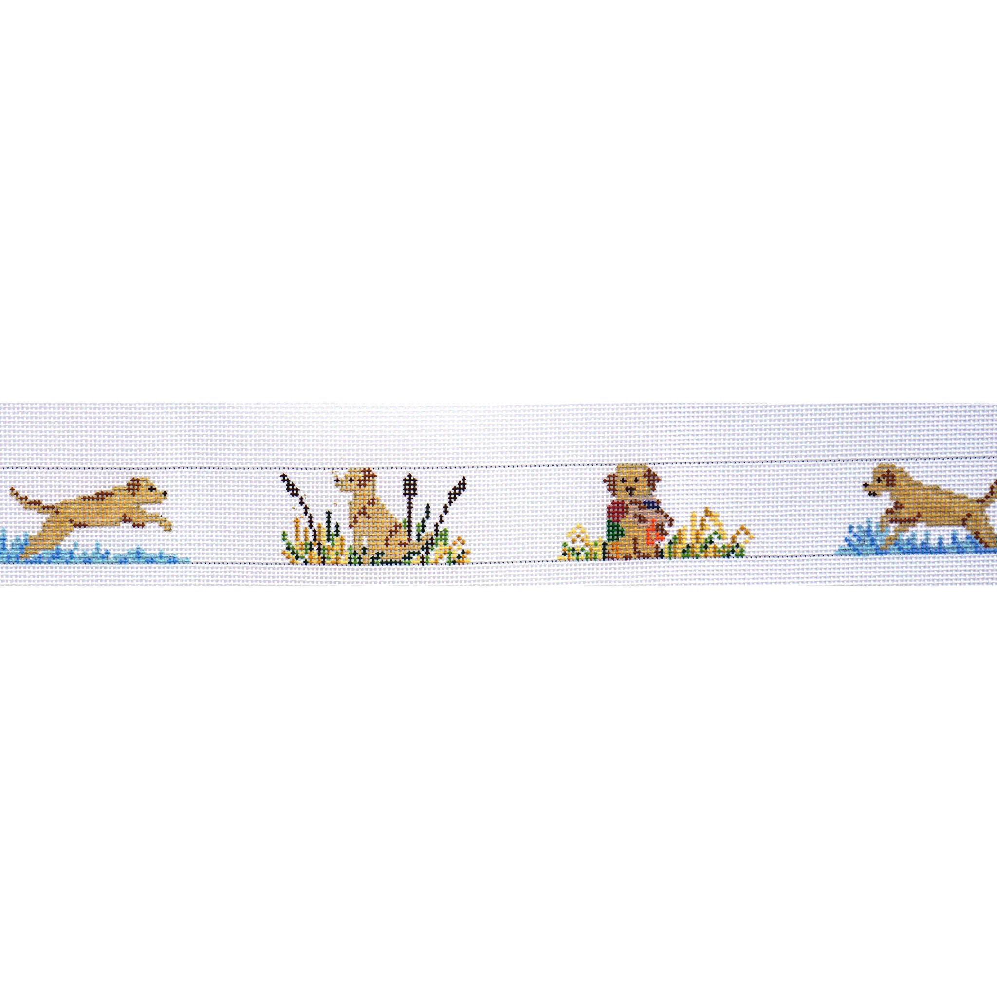 Duck Hunting Yellow Labs