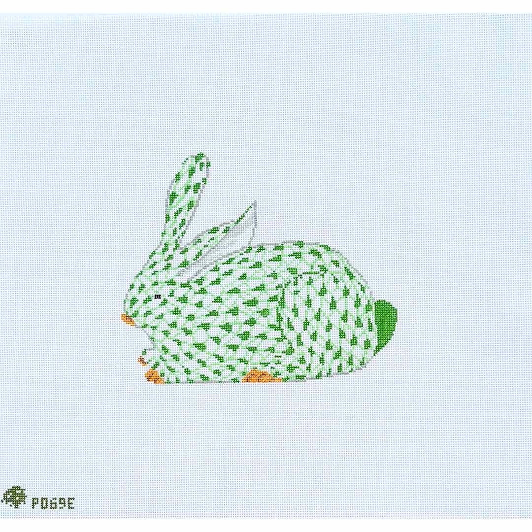 Herend Bunny Green Large