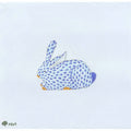 Herend Bunny Blue Medium