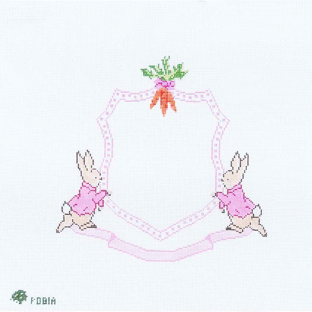 Peter Rabbit Crest - Pink