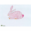Herend Bunny Pink Large