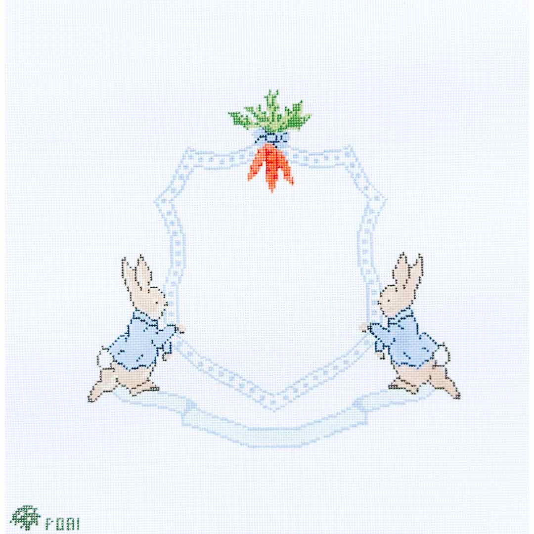 Peter Rabbit Crest - Blue