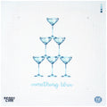 Something Blue Cocktails - with writing