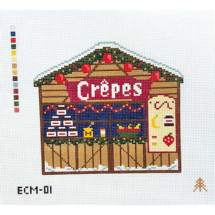 European Christmas Market Crepes 13 Mesh