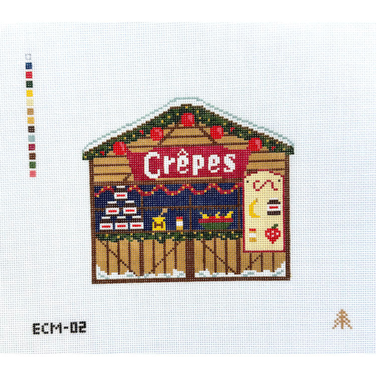 European Christmas Market Crepes