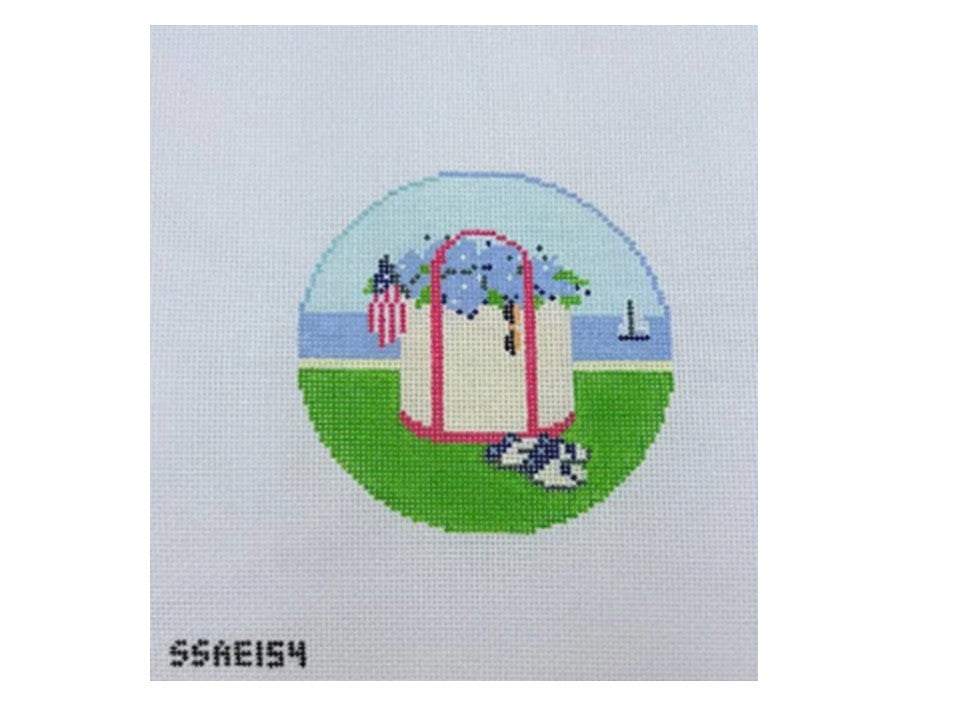 Patriotic Tote Bag with Stitch Guide