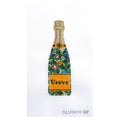 Green Floral Champagne