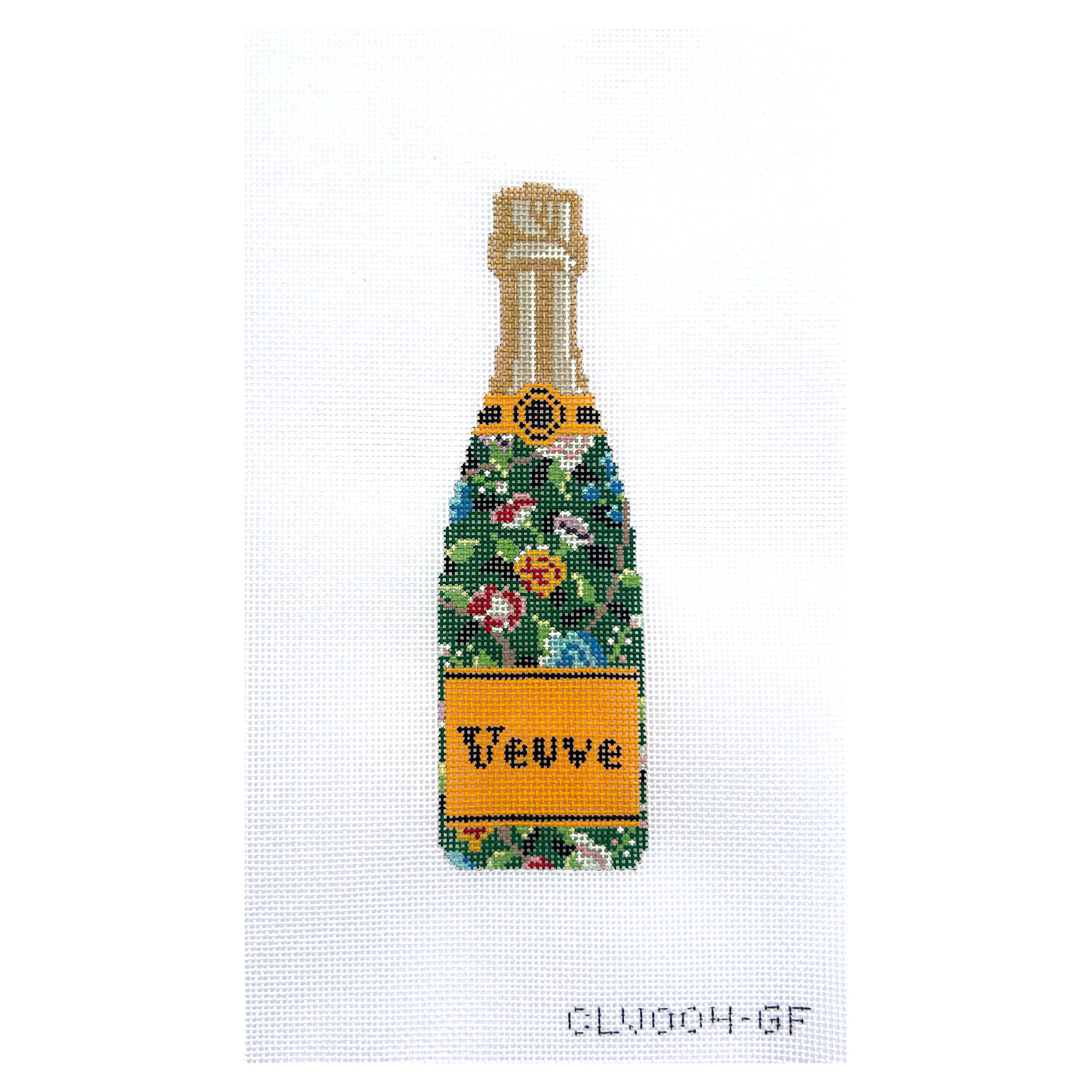 Green Floral Champagne