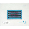 Needlepoint canvas of a swimming pool