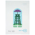 Needlepoint canvas of a tennis umpire chair