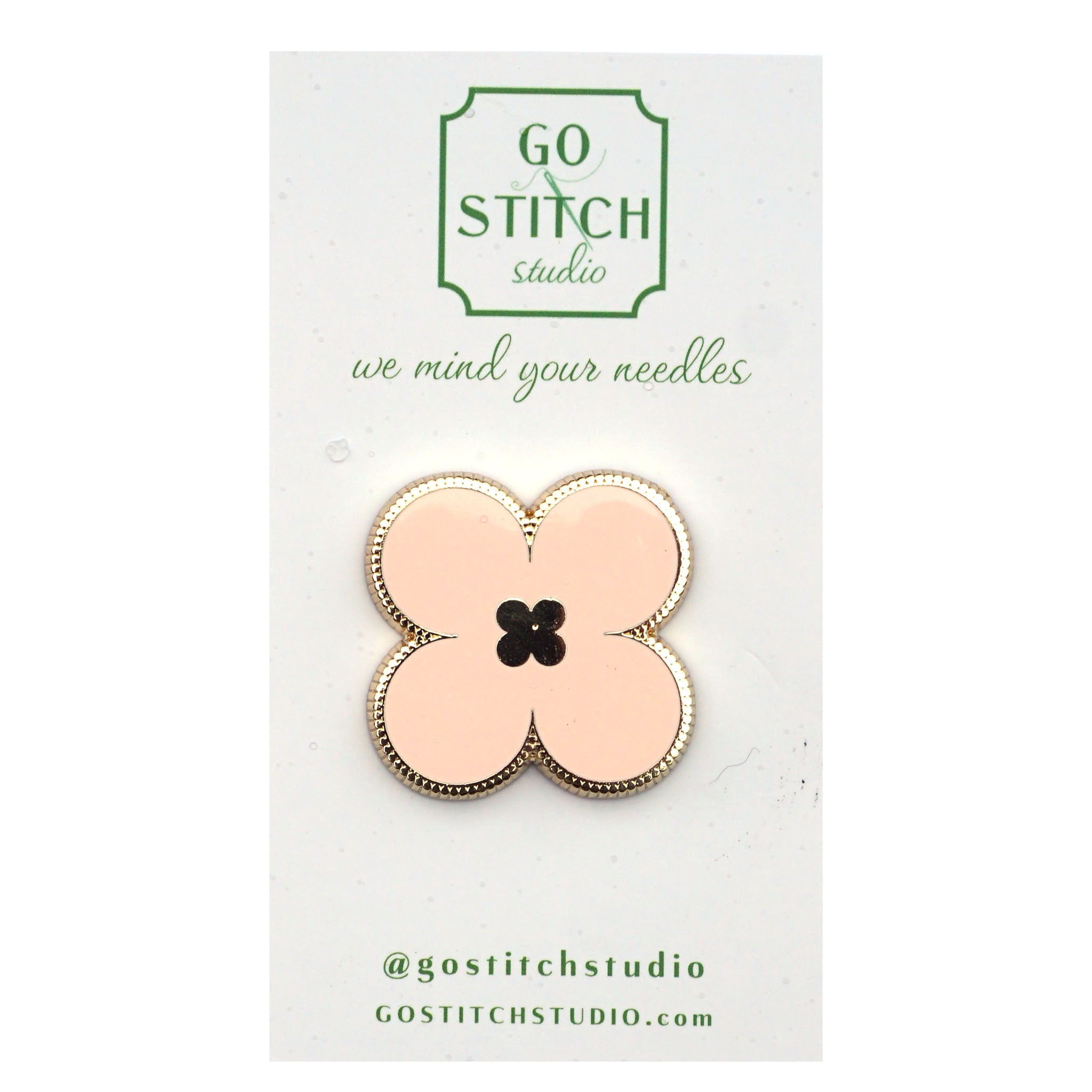Pink Clover Needle Minder