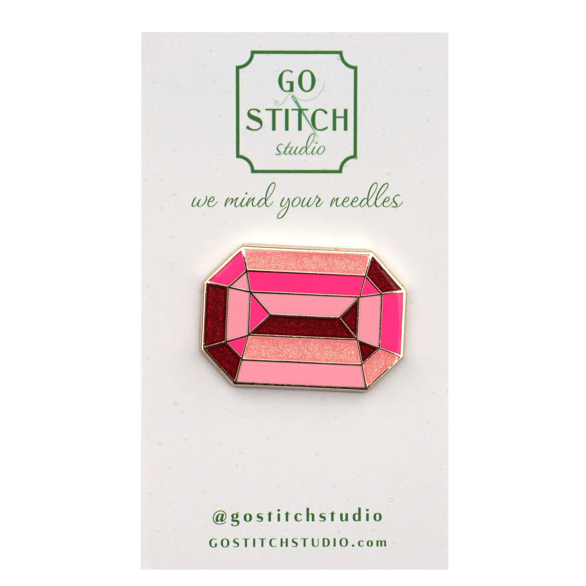 Wholesale Pink Diamond Needle Minder