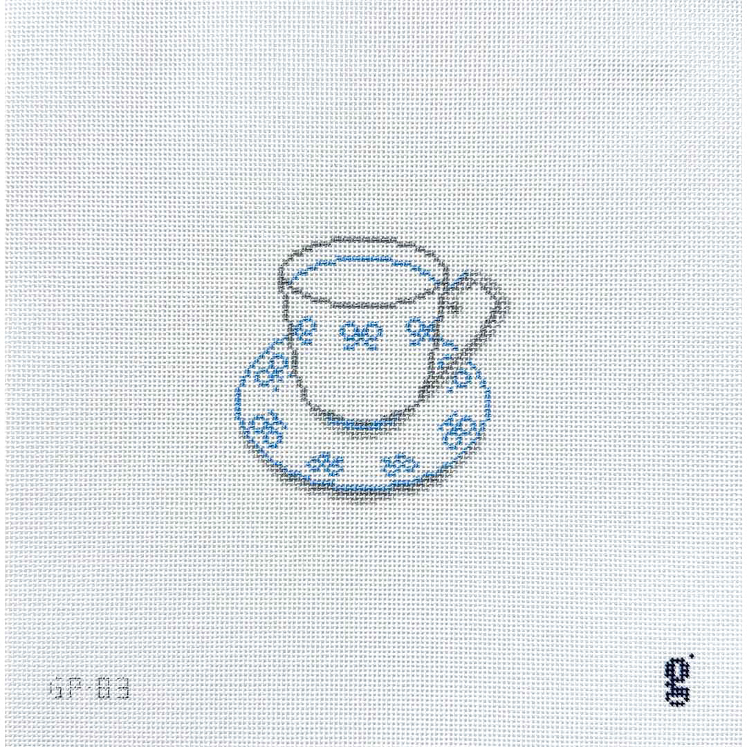 Blue Bow Teacup