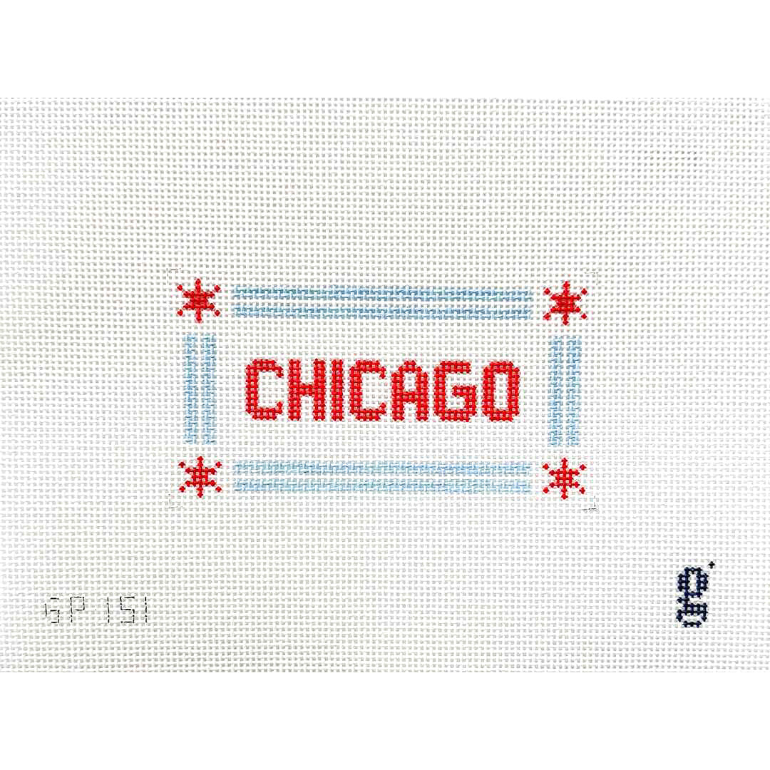 Chicago Mini Sign 13 Mesh