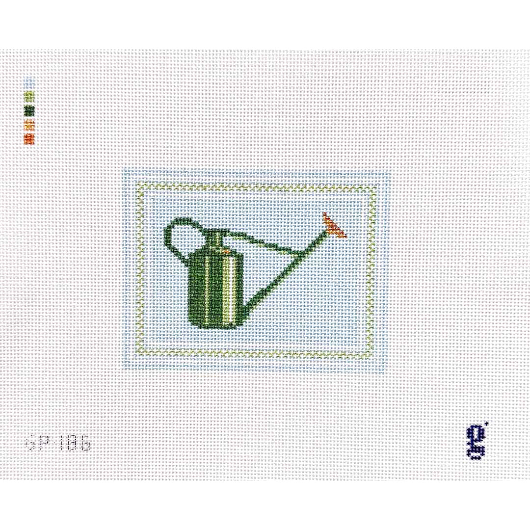 Green Watering Can