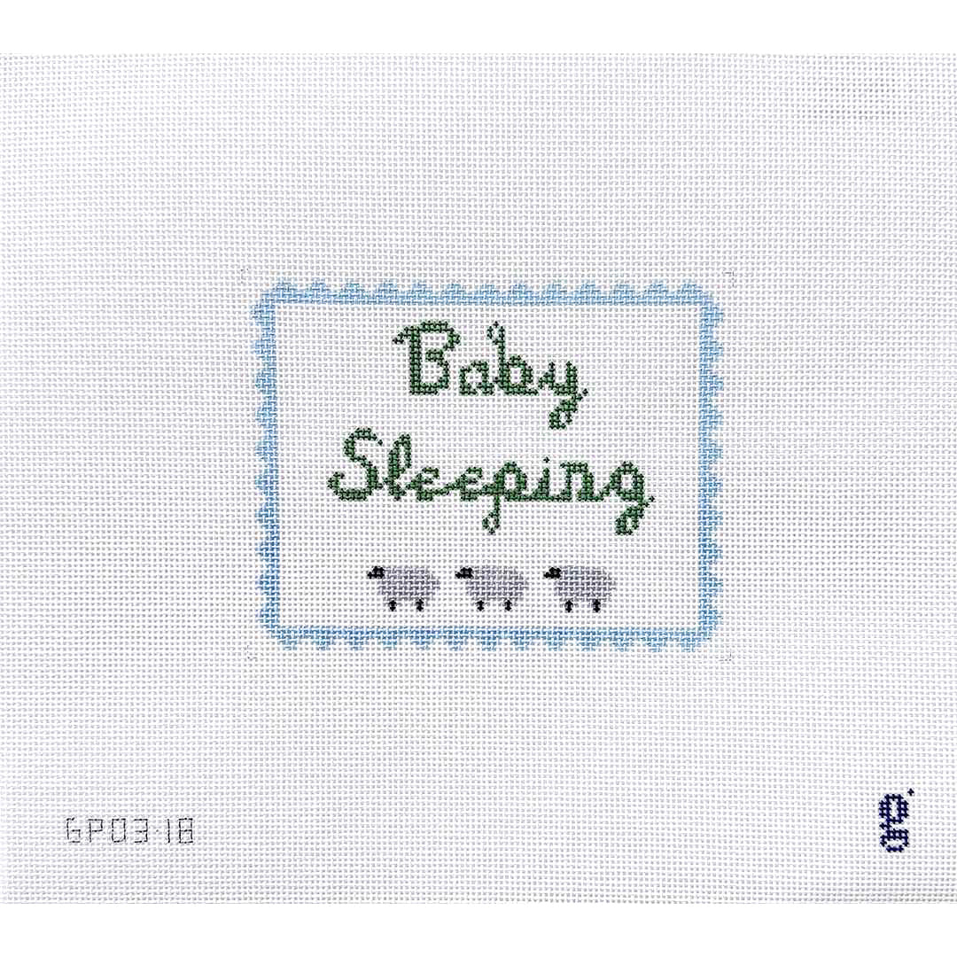 Baby Sleeping Sheep Blue 18 Mesh