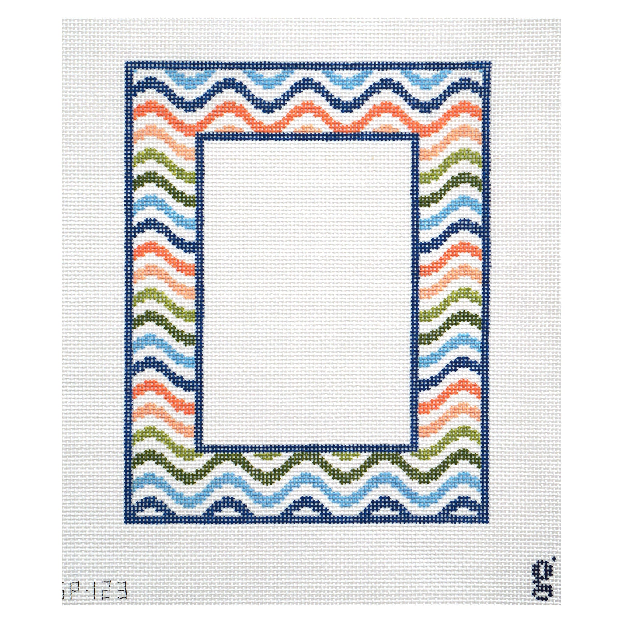 Rainbow Squiggle Frame
