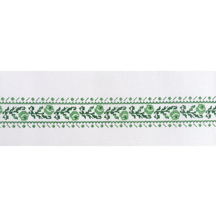 Green Trellis Hat Band
