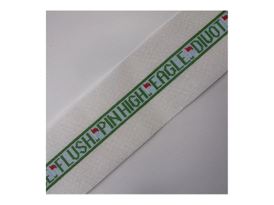 Golf Terms Belt for the Optimist - Green