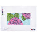 Hydrangeas Purple 6x3 Insert