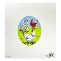 Three Hens Oval