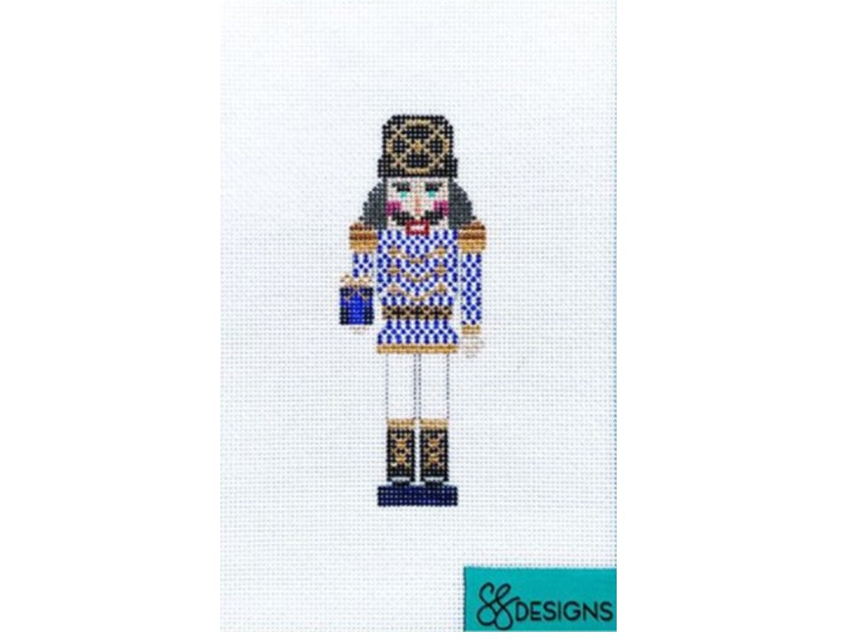 Mini Blue Herend Nutcracker