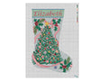 Holiday Ribbon Stocking - Customizable