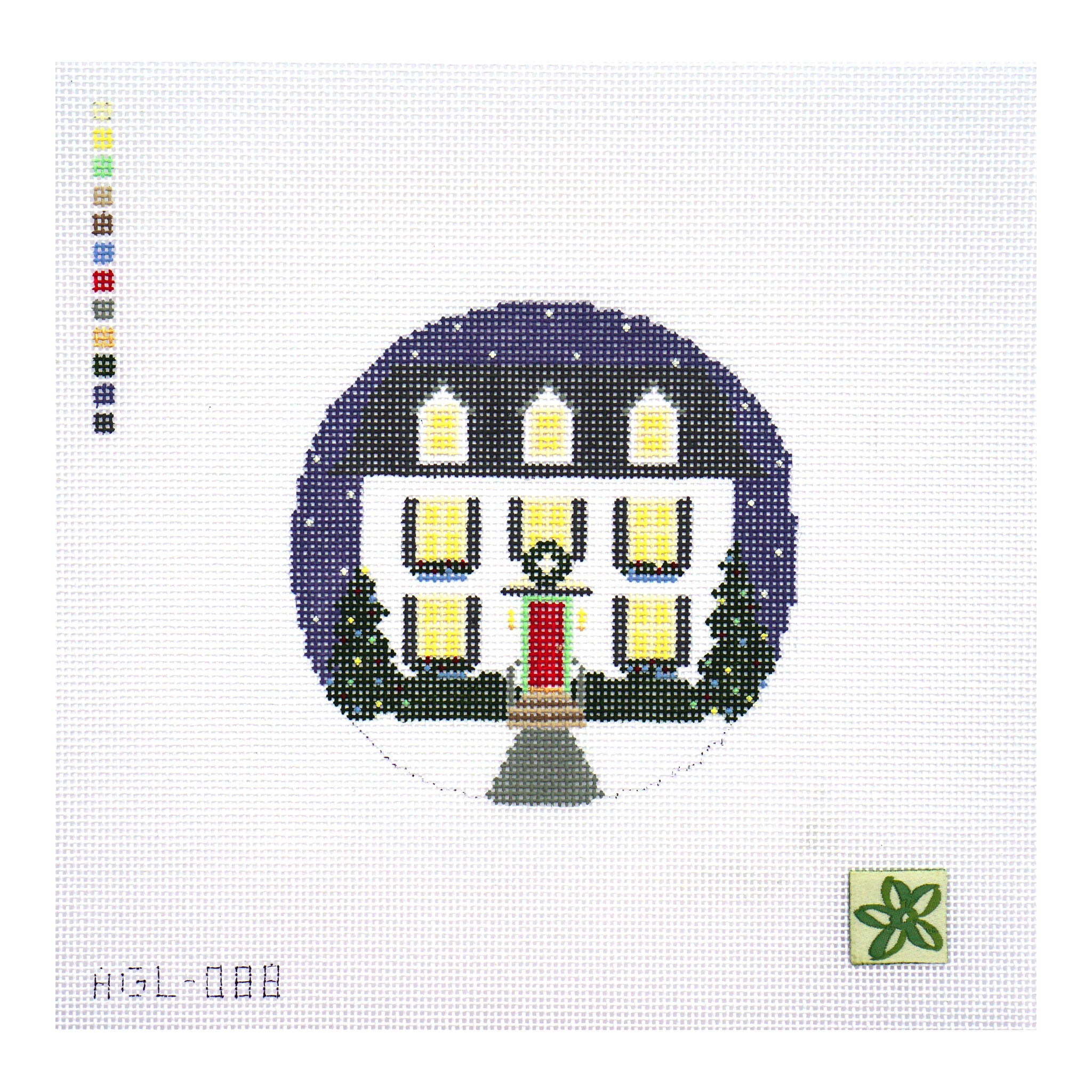 Christmas Clapboard House