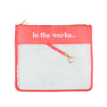 In the Works Coral Project Bag