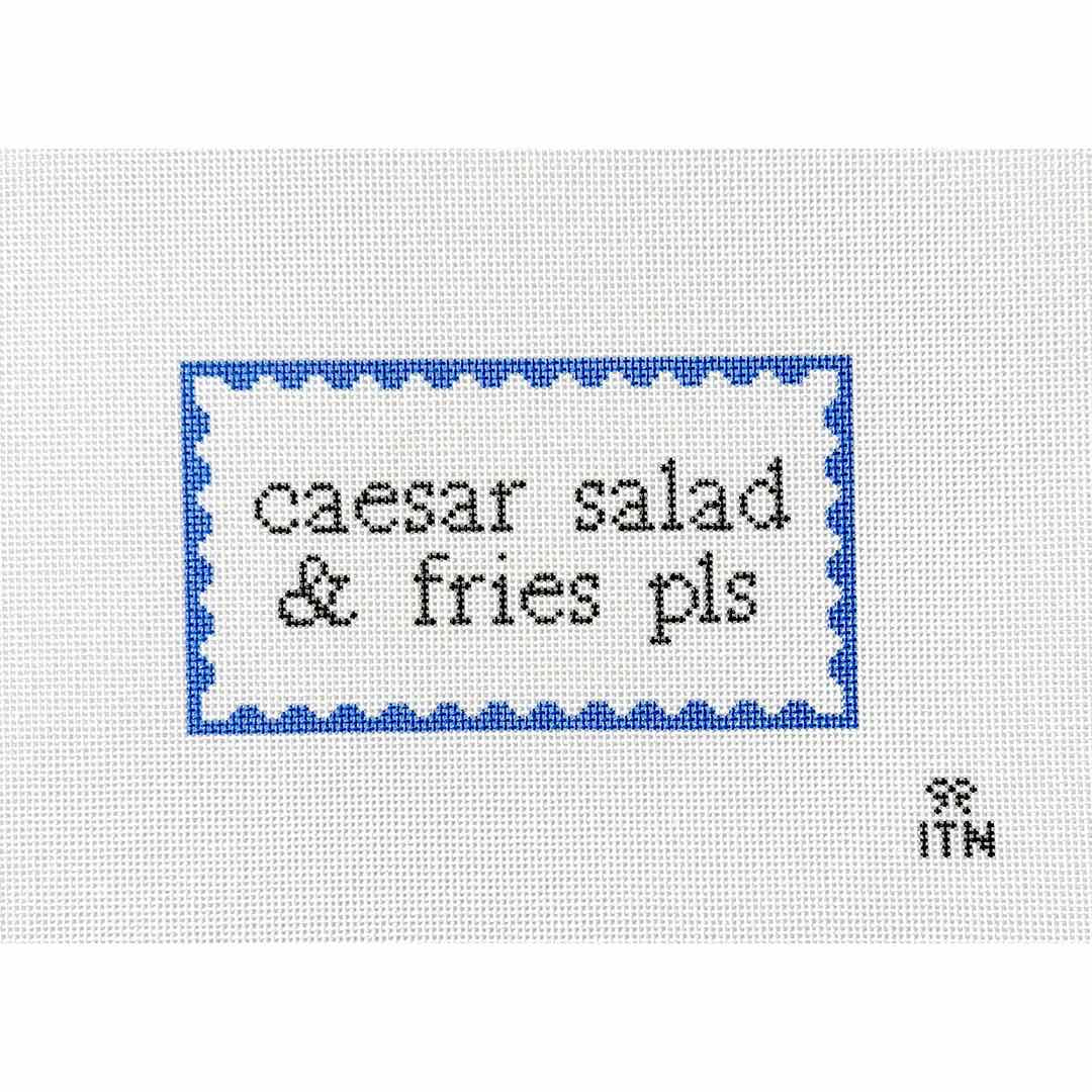 Caesar Salad & Fries Please