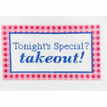 Tonight's Special? Takeout!