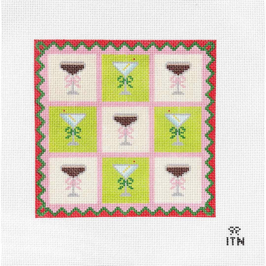 Tic Tac Tini Needlepoint Game Set