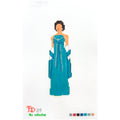 Jackie in Blue Dress