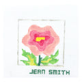 Simple Flower Coaster - Multi Pink