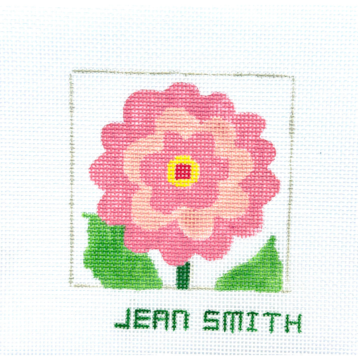 Simple Flower Coaster